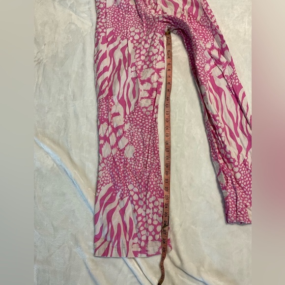 Y2K Victorias Secret Pink Leopard Cotton Pajama Set - Picture 12 of 12